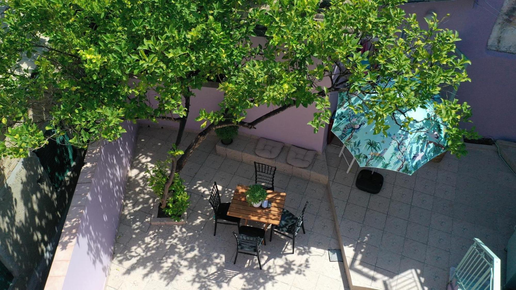 Siora Nina Charming Stone House Near Agios Gordios Villa Sinarades Exterior photo